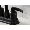 Kingston Brass KB8490EFL Bar Faucet, Matte Black KB8490EFL